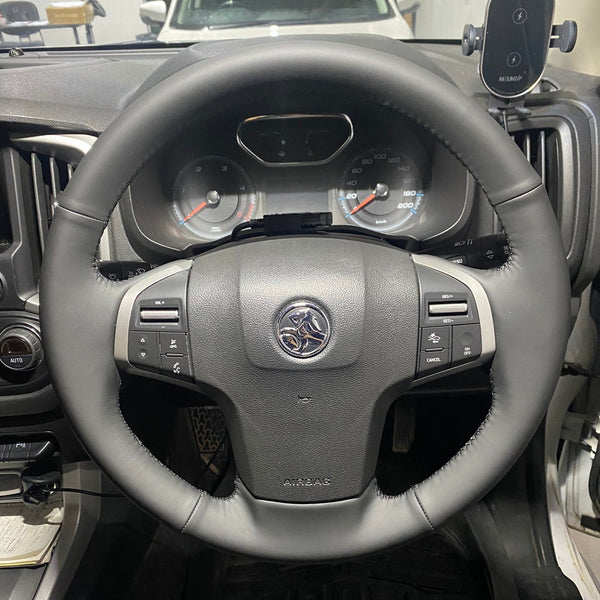 Holden Colorado | Isuzu D-Max Steering Wheel Wrap (Smooth) (2012-2020)