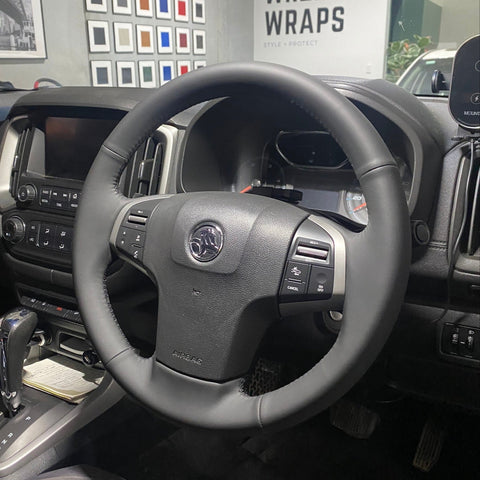Holden Colorado | Isuzu D-Max Steering Wheel Wrap (Smooth) (2012-2020)