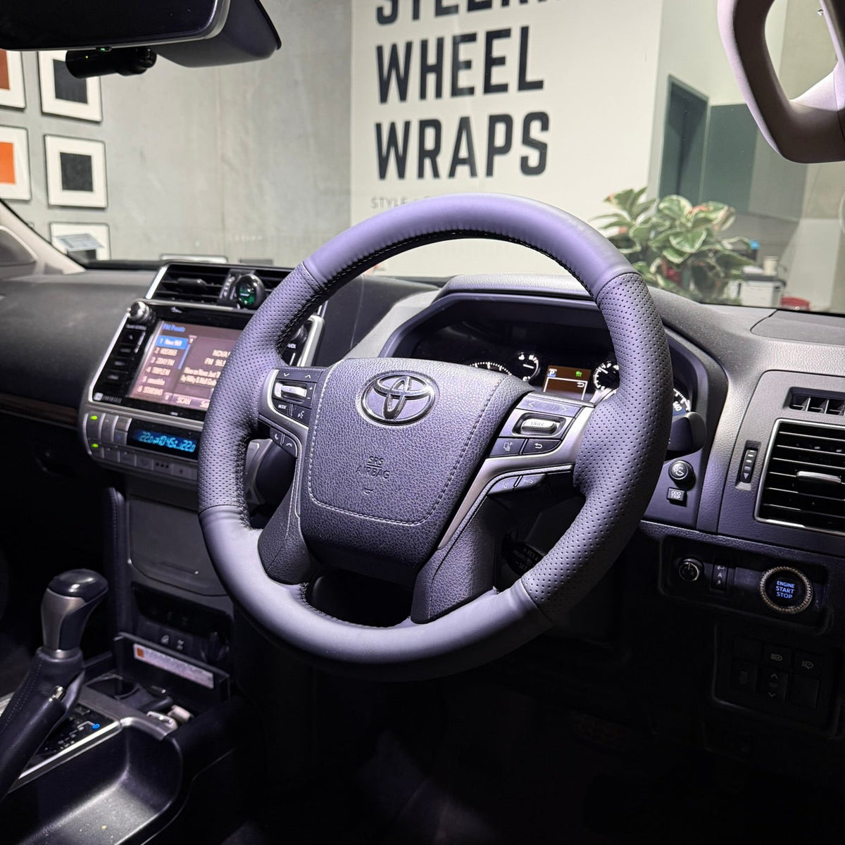 Toyota 200 Series Landcruiser Steering Wheel Wrap (2016-2020)