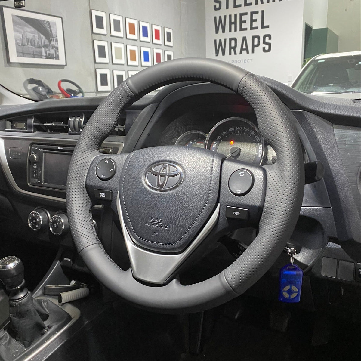Toyota Corolla | RAV4 Steering Wheel Wrap (2012-2019)