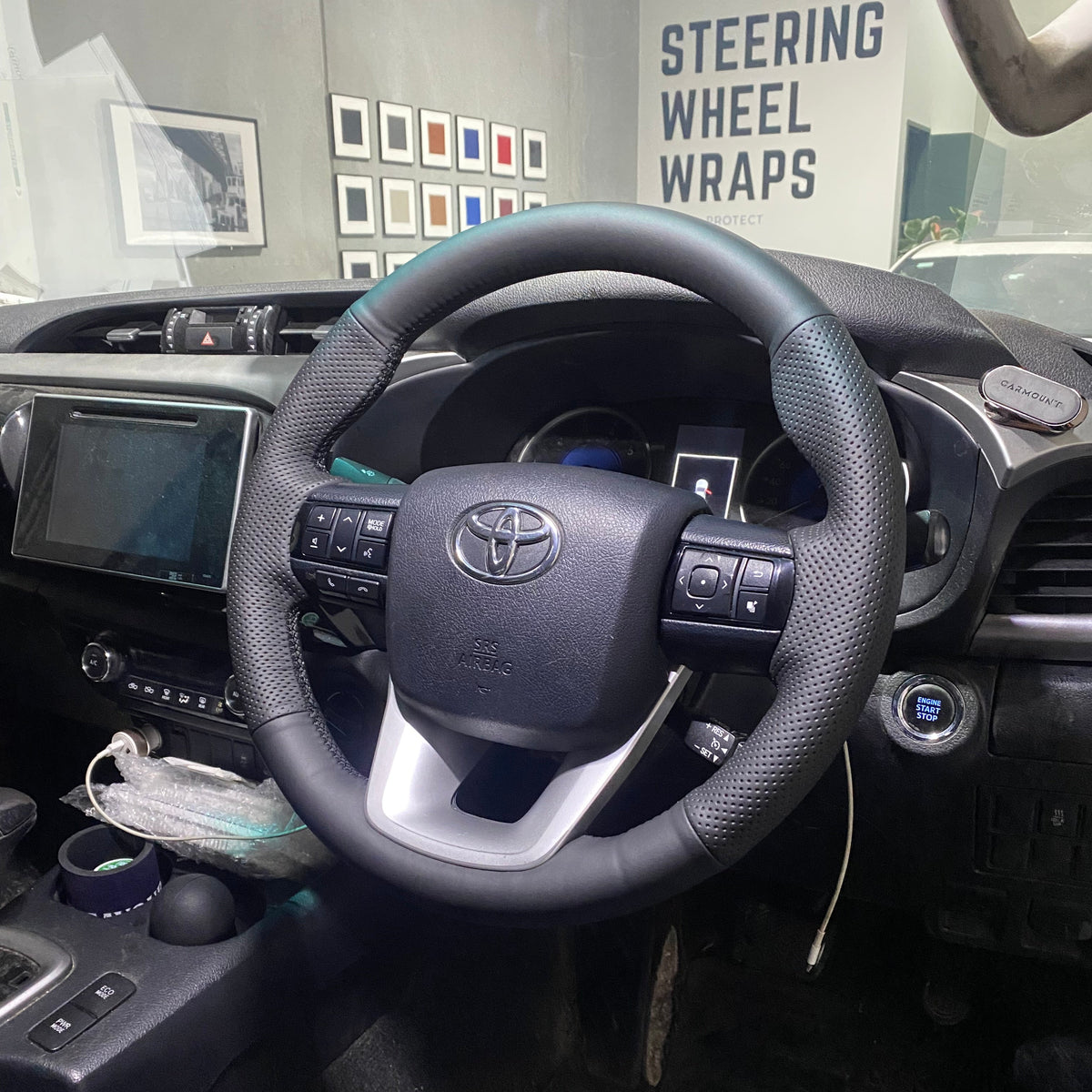 Toyota Hilux | Fortuner | 79 Series Steering Wheel Wrap (2015+)
